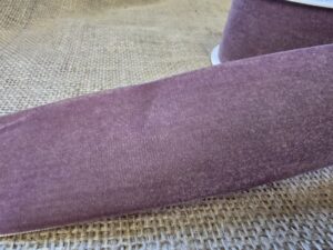 Velvet Ribbon 50mm x 10mtrs Dark Blue