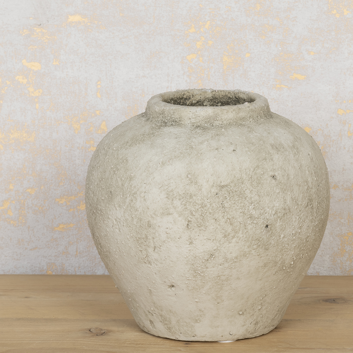 Rustic Stone Vase NOT Watertight