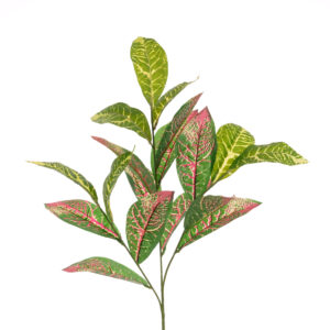 Croton Leaf Spray 77cm-0