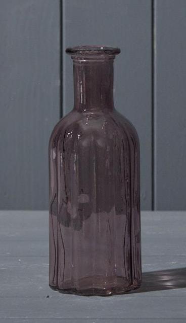 Amethyst Glass Bottle (19cm)