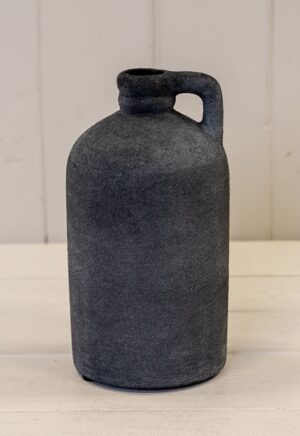 Grey Medium Textured Jug 17cm-0