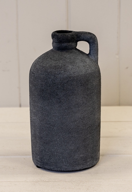 Grey Medium Textured Jug 17cm-0