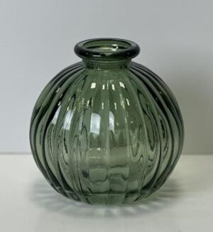 Vintage Green Round Bottle (8.4cm)-0