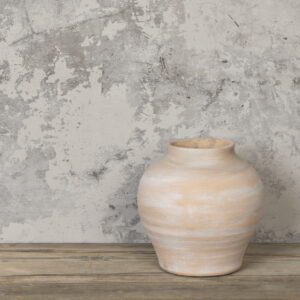 Fae Terracotta Ceramic Vase 20cm Watertight
