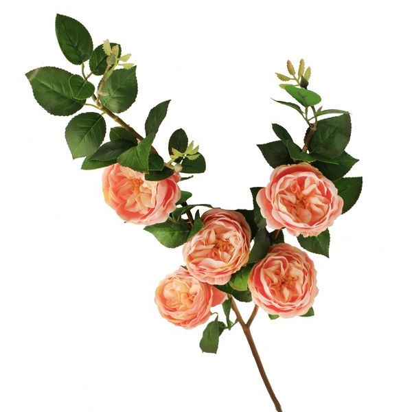 100cm Rose Spray Peach-0