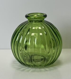 Emerald Green Round Bottle (8.4cm)-0