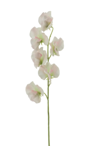 Sweet Pea Spray 42cm Pink/White-0