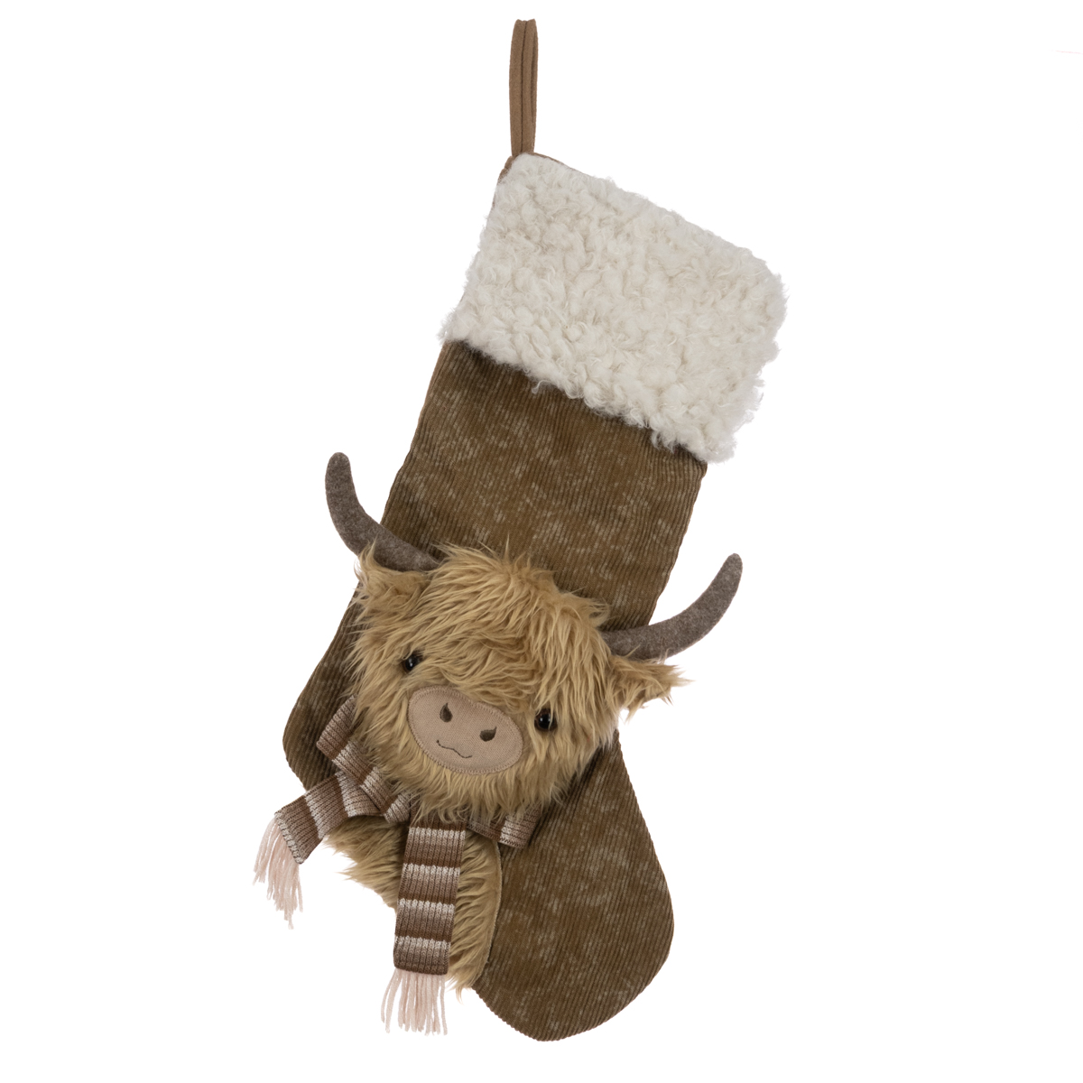 Highland Cow Stocking 51cm-0