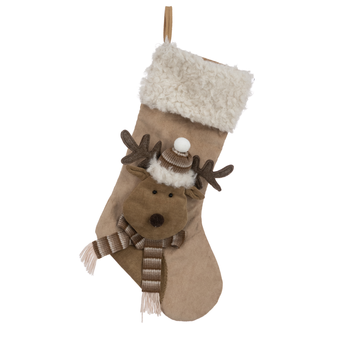 Reindeer Stocking 51cm-0