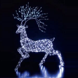 1.4 Meter White Woburn Stag-0