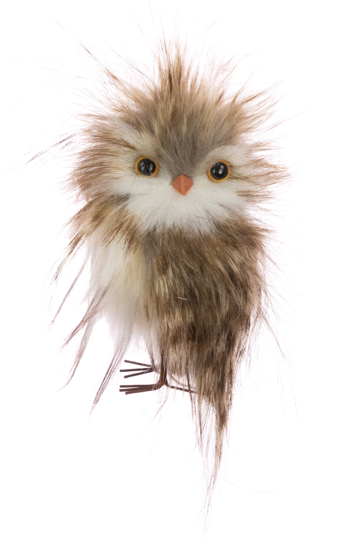 Fluffy Owl Hanger 12cm-0