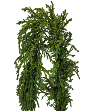 360cm Mixed Soft Touch Pine Garland