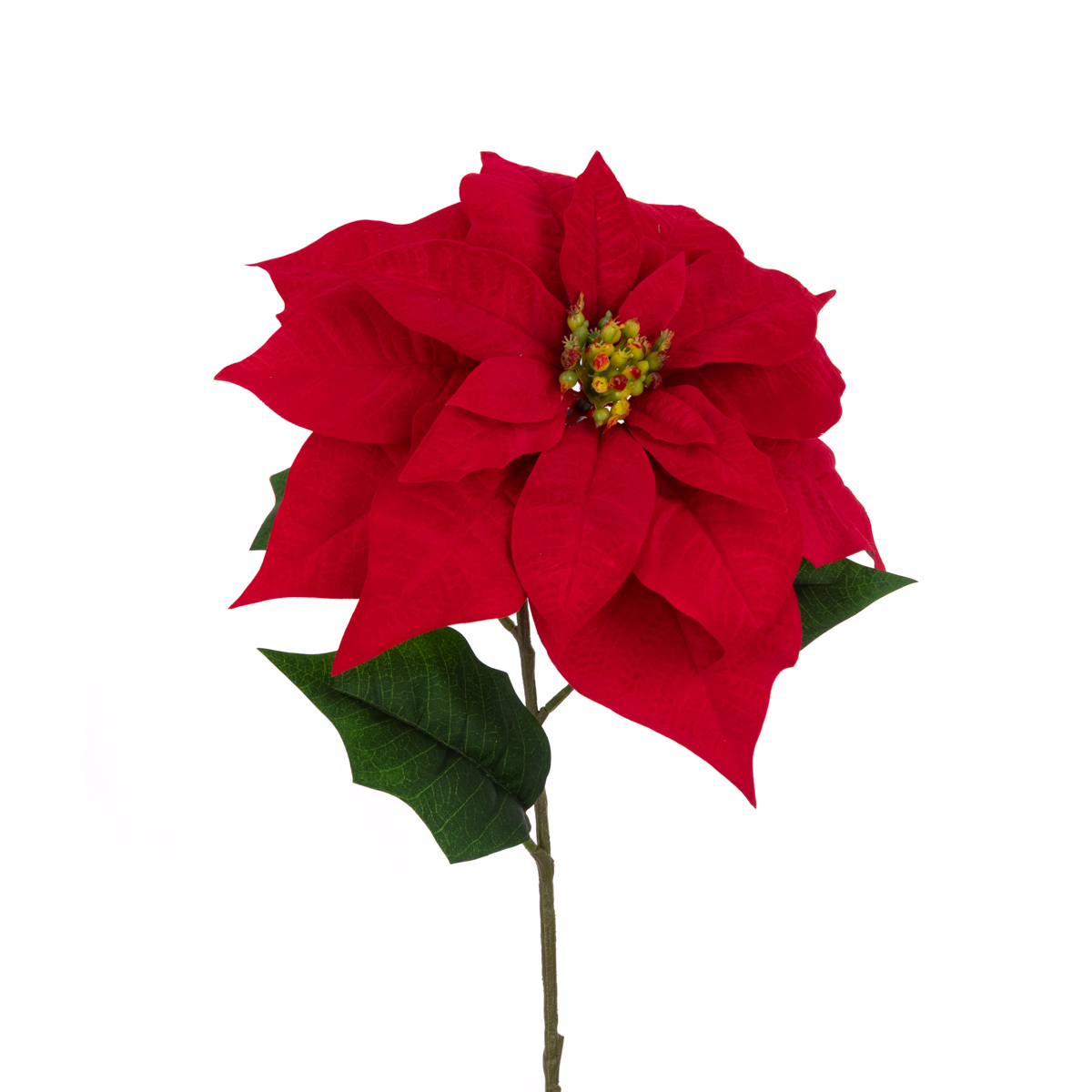 Artificial Christmas Poinsettia Red 71cm