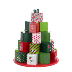 Wooden Present Advent Calendar