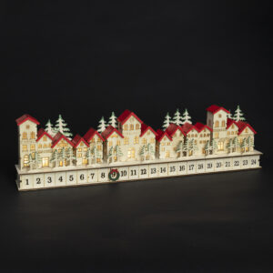 Wooden Christmas Countdown 76cm