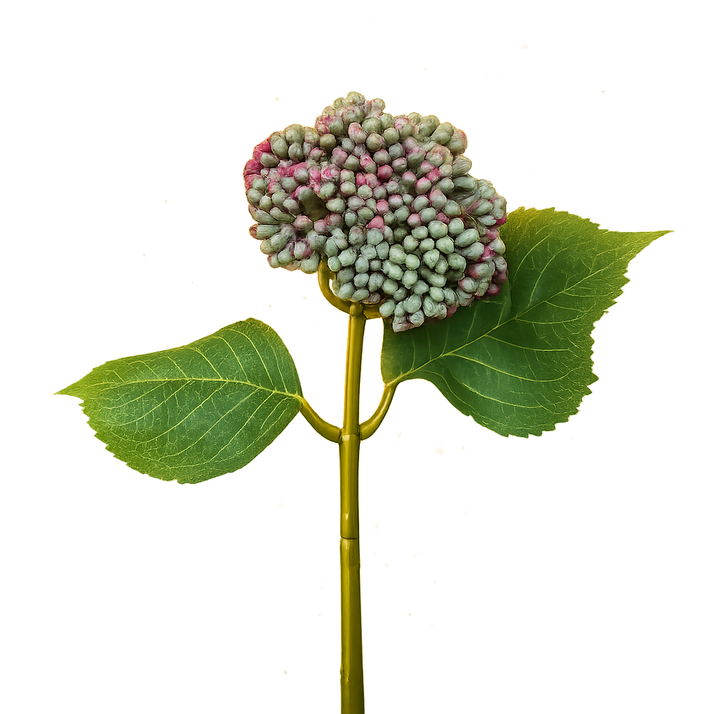 Artificial Berry Spray Green/Burgundy