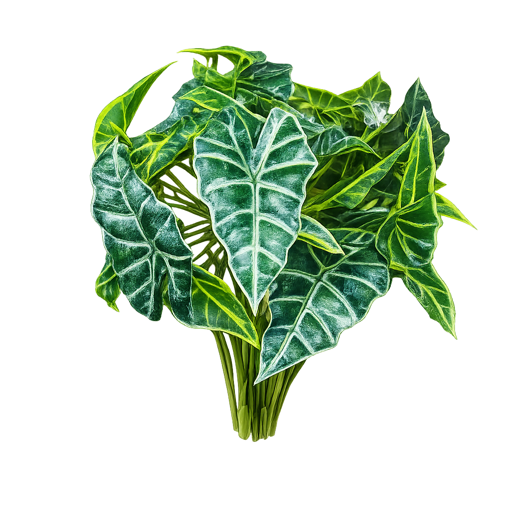 Artificial Caladium 25cm UV Protected