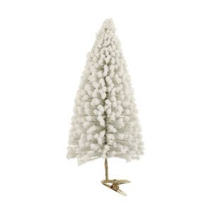 12cm Snowy Tree with Clip
