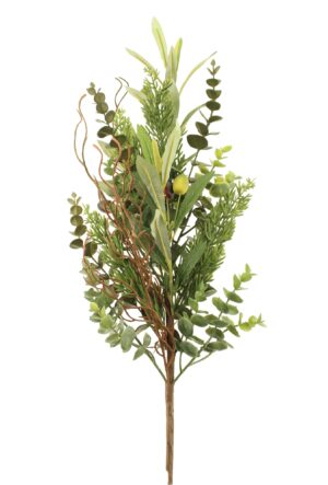 76cm Mediteranian Olive Spray