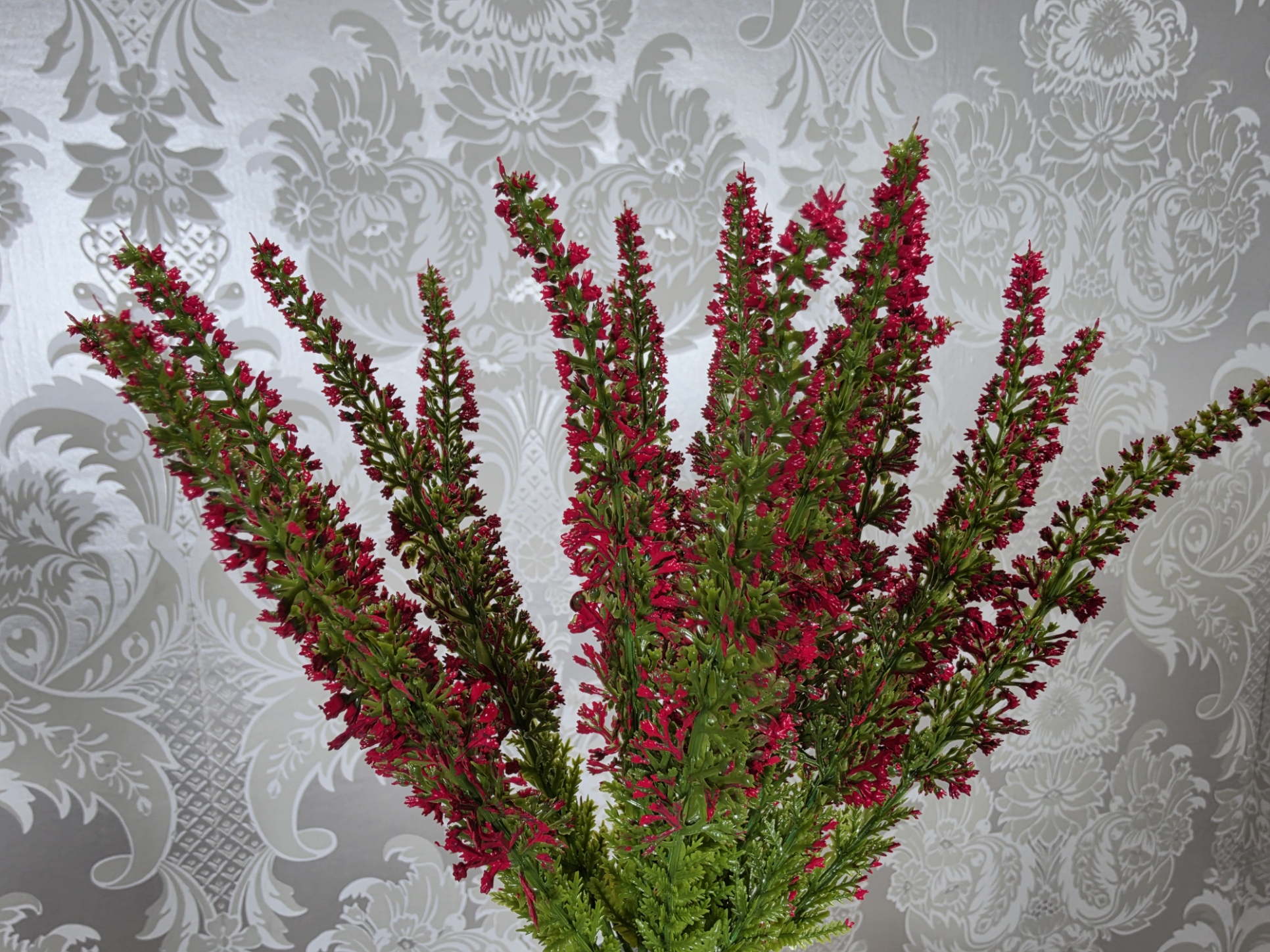 Christmas Heather Bush Red/Green 26cm