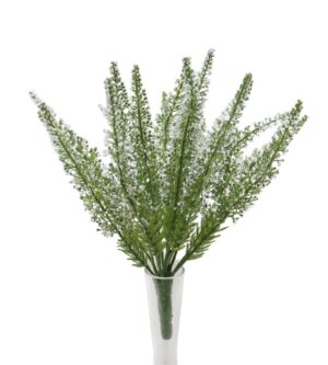 Christmas Heather Bush White/Green 26cm