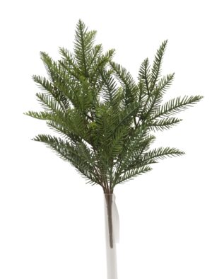 Artificial Pine Bush With Cones 51cm