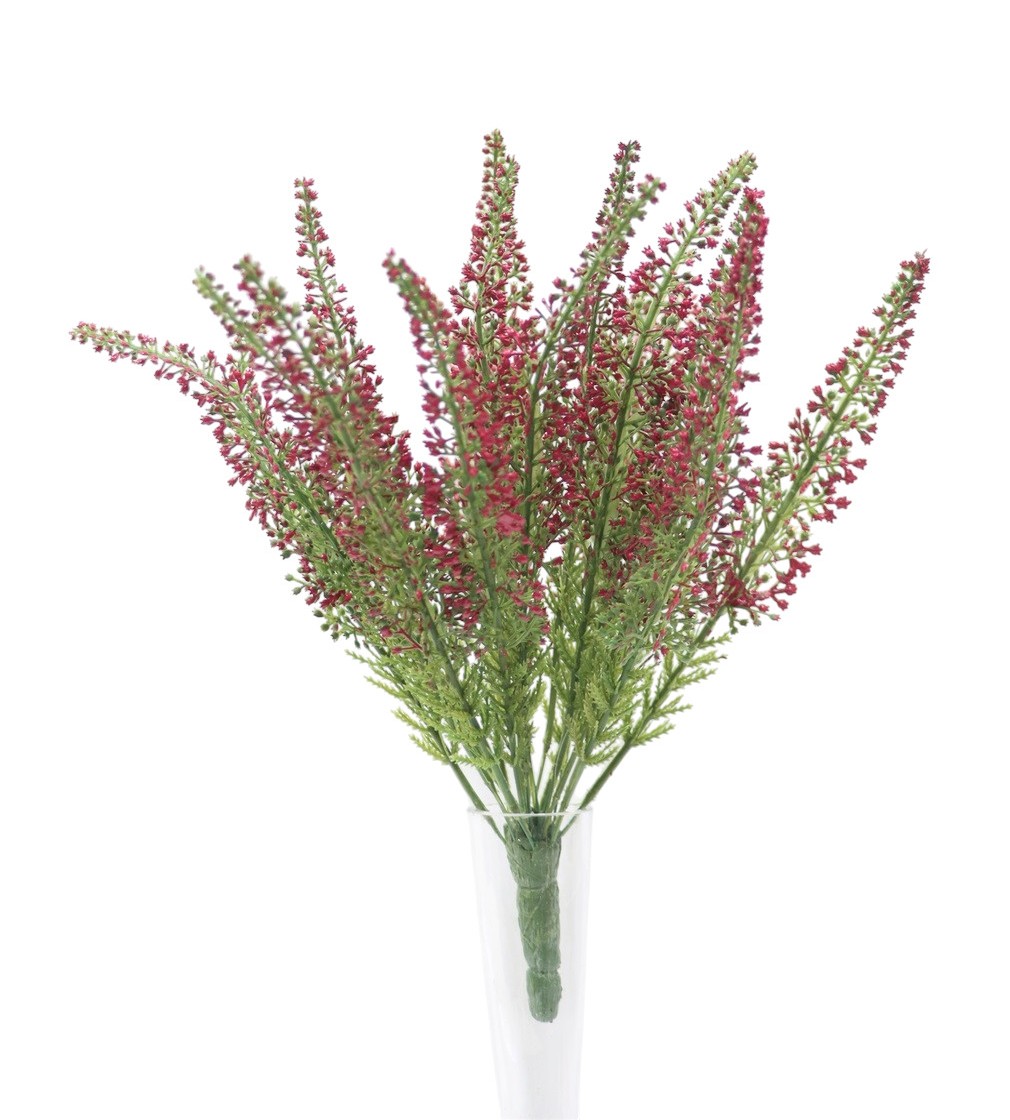 Christmas Heather Bush Red/Green 26cm