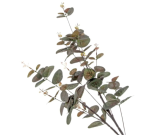 Artificial Spiral Eucalyptus Brown 90cm