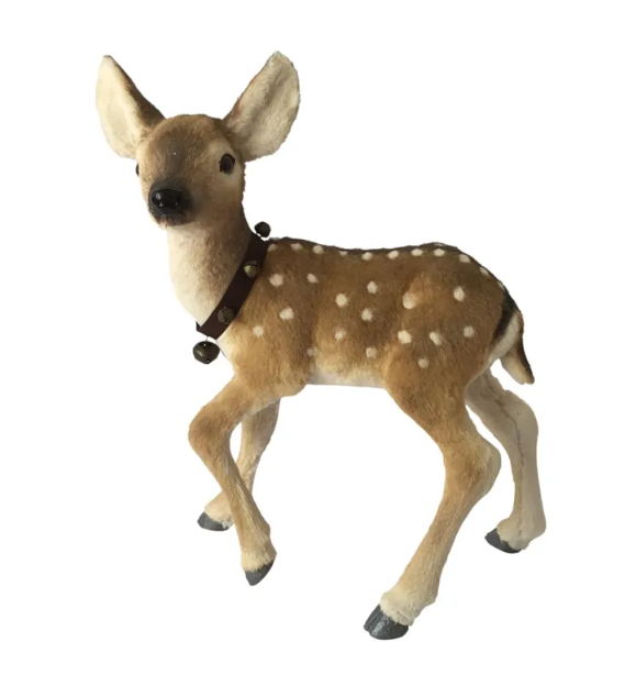 Standing Deer With Bell 58cm High