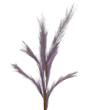 Artificial Pampas Spray 68cm Lavender