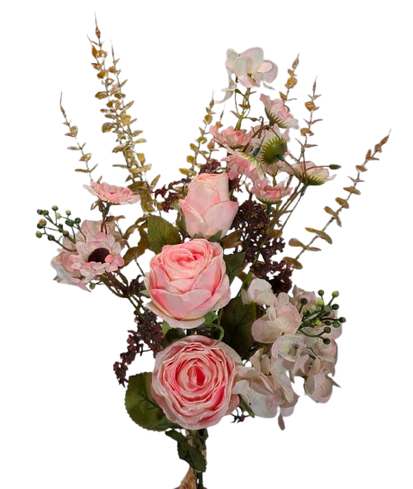 Pink Rose Bouquet 60cm