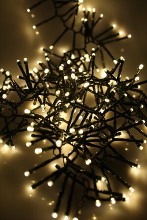 Cluster Lights Warm White 1500 Bulbs