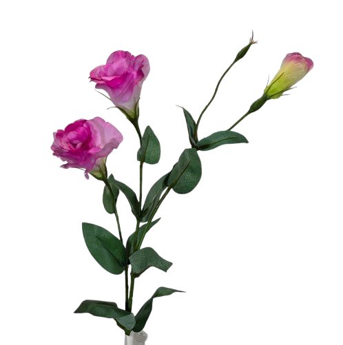 Artificial Eustoma Spray Pink 82cm