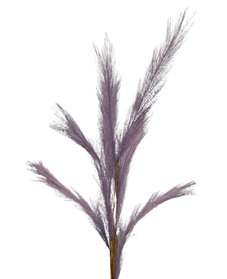 Artificial Pampas Spray 68cm Lavender