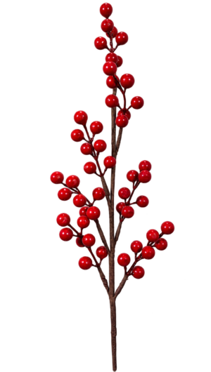 58cm Single Berry Stem